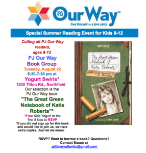 PJ Our Way Book Group @  |  |  | 