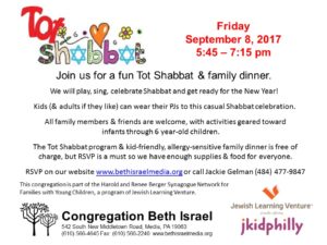 jkidphilly PP: Tot Shabbat at Beth Israel of Media @  |  |  | 