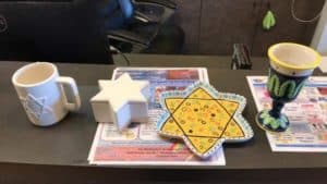 Russian jkidphilly: Mom's night out for Passover pottery painting! @ | | |
