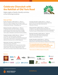 Celebrate Chanukah with jkidphilly and the Kehillah of Old York Road @  |  |  | 