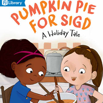 book cover for pumpkin pie for sigd